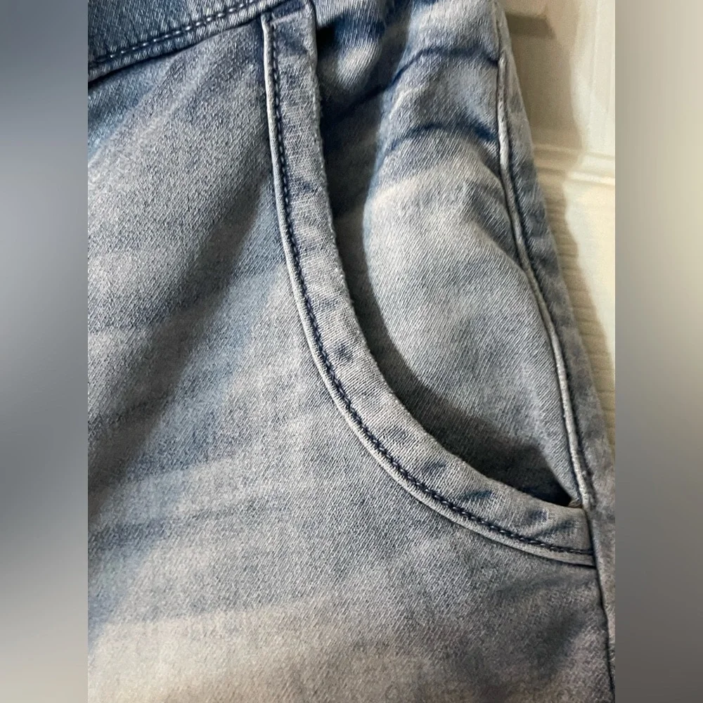 Signature by Levi Strauss Lounge Stretch Jean Shorts Casual Style Size 10/30W - Picture 6 of 10